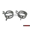 2x VW Originale Fascetta Chius. 