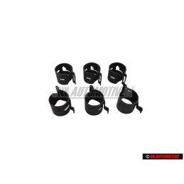 6x VW Originale Fascetta Chius. 