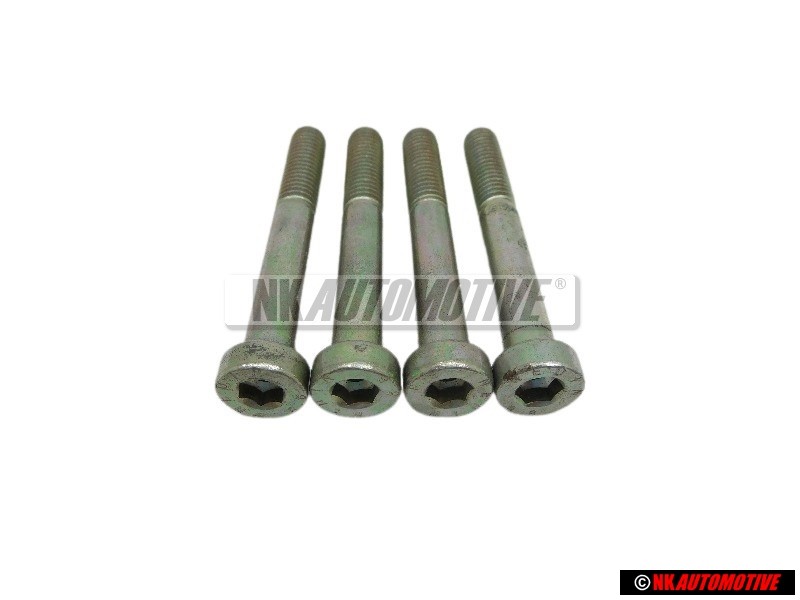 4x VW Originale Vite Cilindrica Con Testa Esagonale Interna - N 10073701