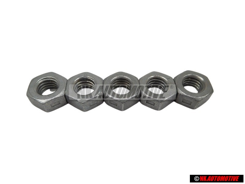 5x VW Originale Dado Esagonale, Autobloccante - N 90074401