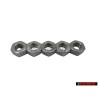 5x VW Originale Dado Esagonale, Autobloccante - N 90074401