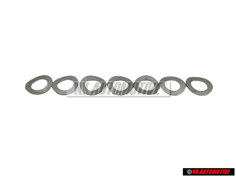 7x VW Originale Rondella Elastica - N 01224110