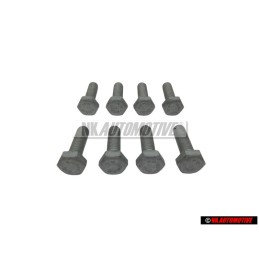 8x VW Originale Vite A Testa Esagonale - N 01021710