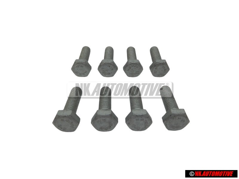 8x VW Originale Vite A Testa Esagonale - N 01021710