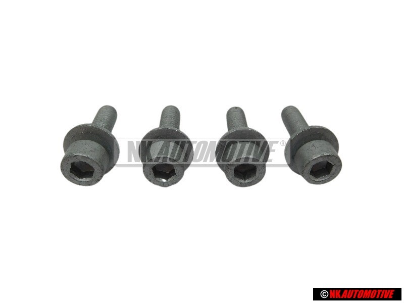 4x VW Originale Vite Cilindr. Con Testa A Brugola Interna - N 10172501
