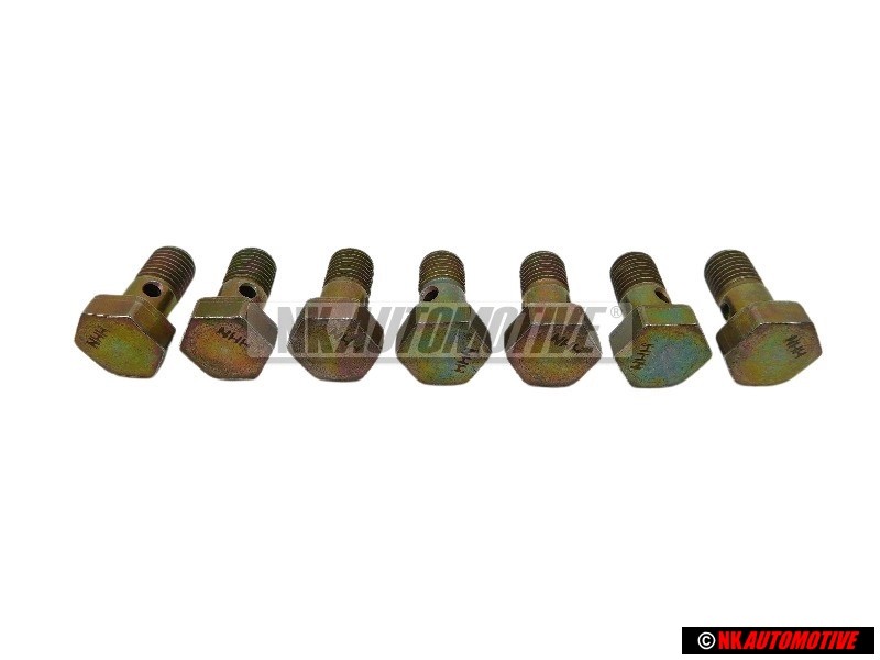 7x VW Originale Vite A Sezione Cava - N 90183603