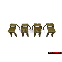 4x VW Originale Graffa Di Sicurezza - 051133556