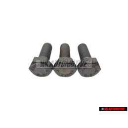 3x VW Originale Vite A Testa Esagonale - N 01024118