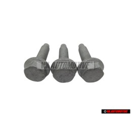 3x VW Originale Vite Testa Esag. 