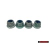 4x VW Originale Dado Flangiato Esagonale Autobloccante - N 90183802
