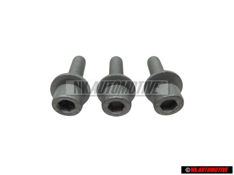 3x VW Originale Vite Cilindr. Con Testa A Brugola Interna - N 10172501