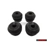 4x VW Originale Cuscinetto Gomma-Metallo - 191199233