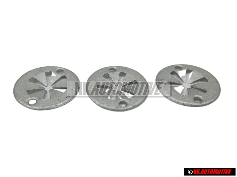 3x VW Originale Rondella D'Arresto - N 90796502