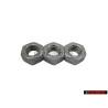 3x VW Originale Dado Esagonale, Autobloccante - N 90074401