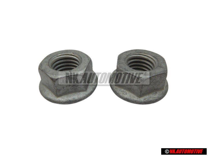 2x VW Originale Dado flangiato esagonale - N 10261310