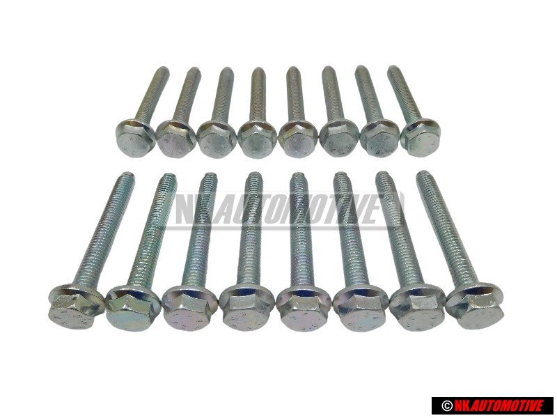 16x VW Originale Vite Testa Esag. 