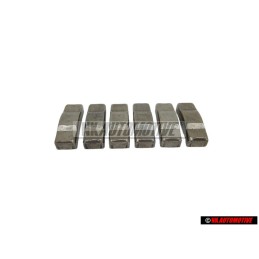 6x VW Originale Chiavetta Di Bloccaggio - 084311313