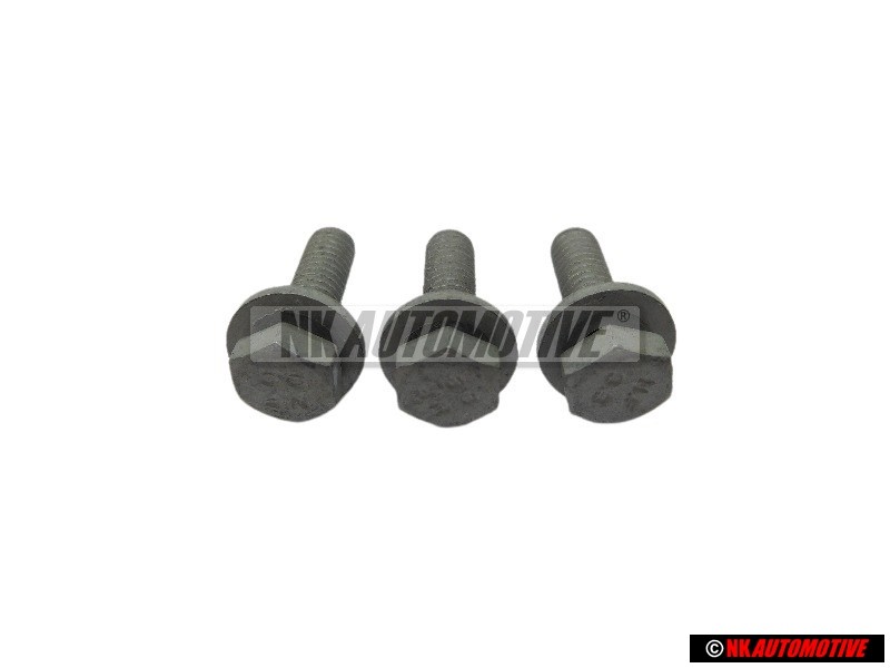 3x VW Originale Vite Testa Esag. 