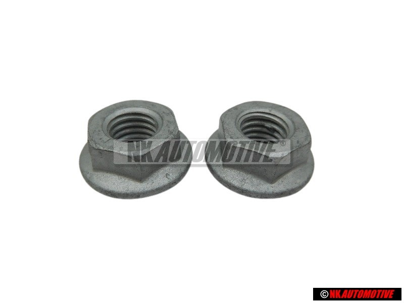 2x VW Originale Dado Flangiato Esagonale - N 90229102