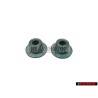 2x VW Originale Dado Esagonale, Autobloccante Con Rondella - N 90286703