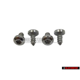 4x VW Originale Vite Lenticolare Lamiera - N 0139705