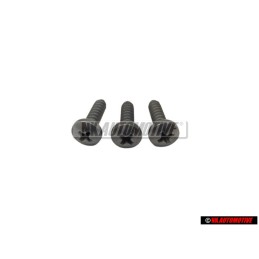 3x VW Originale Vite Lenticolare Lamiera - N 01397520