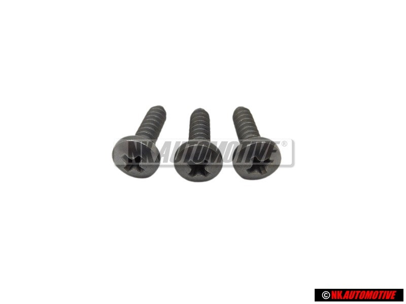 3x VW Originale Vite Lenticolare Lamiera - N 01397520