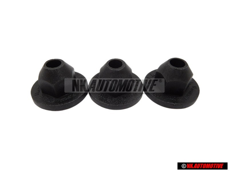 3x VW Originale Dado Flangiato Esagonale - 171201969