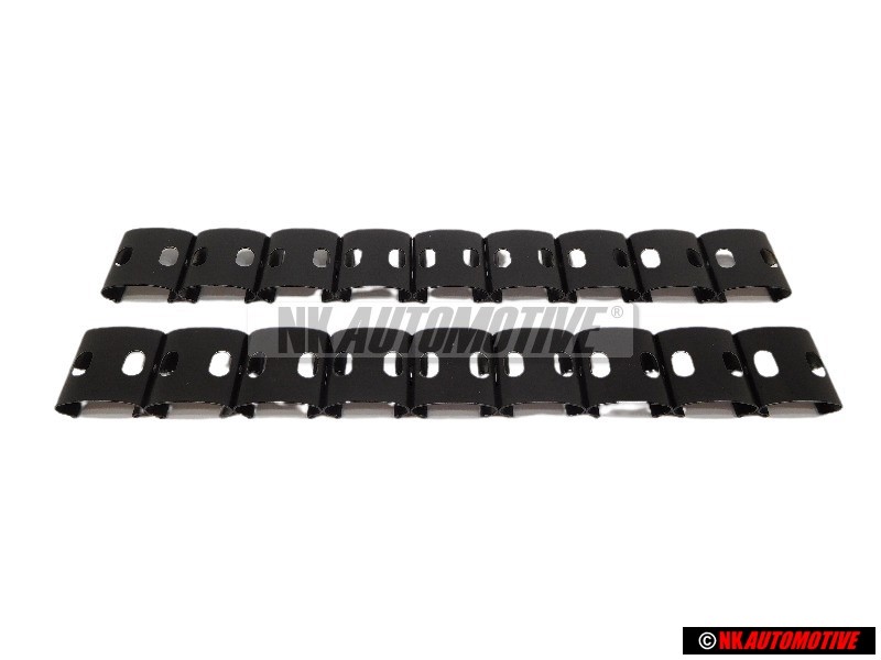18x VW Originale Molla Ritegno - 893941125