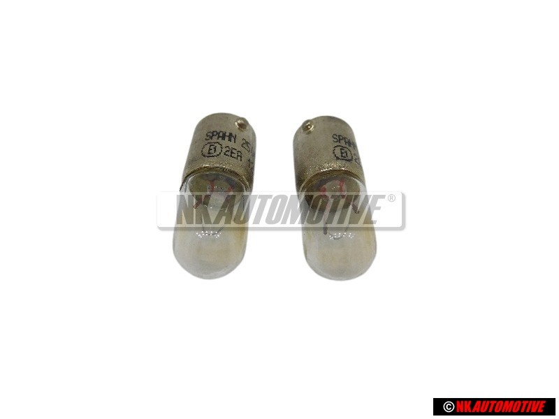 2x VW Originale Lampada Ad Incandescenza - N 0177172