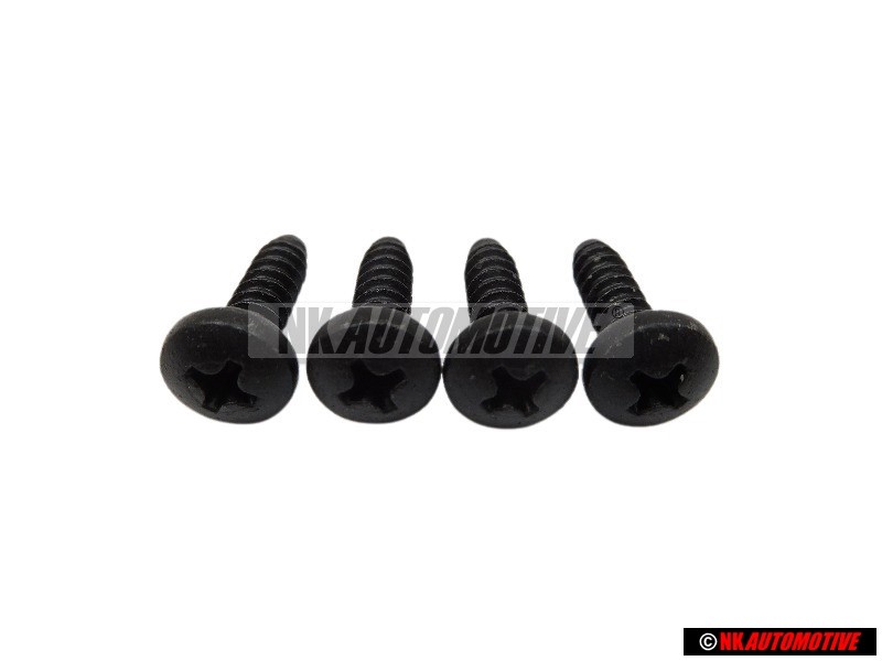 4x VW Originale Vite Lenticolare Lamiera - N 01396921