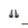 2x VW Originale Vite Lenticolare Lamiera - N 0139729