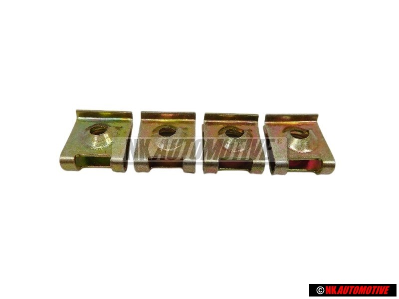 4x VW Originale dado a scatto - N 0154421