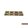 4x VW Originale dado a scatto - N 0154421