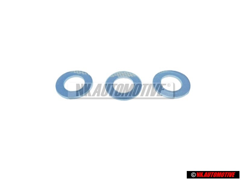 3x VW Originale Rondella In Plastica - 411945279