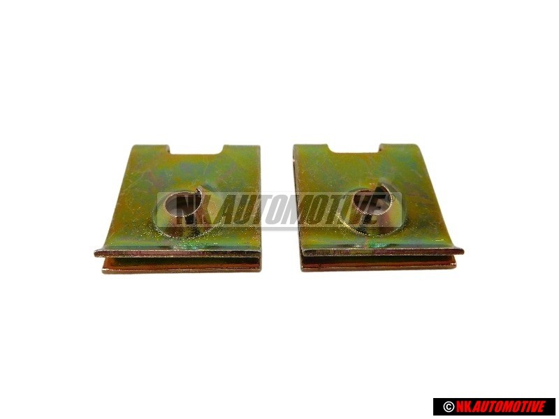 2x VW Originale Dado A Scatto - N 0154272