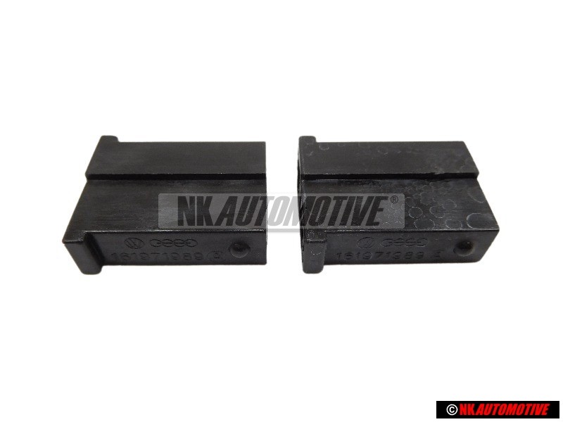 2x VW Originale Scatola Contatti Piatti - 161971989C