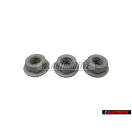 3x VW Originale Dado Flangiato Esagonale - N 90106304
