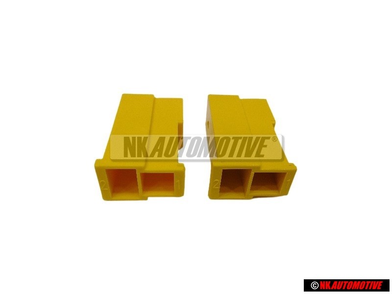 2x VW Originale Scatola Spine Piatte - 161971988C
