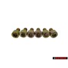 6x VW Originale Vite Cilindrica Con Testa Esagonale Interna - N 0147506