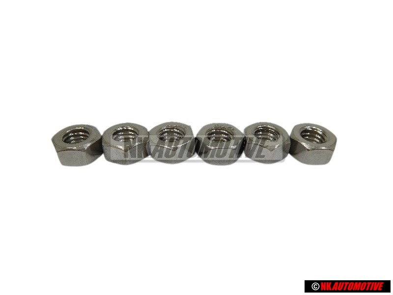 6x VW Originale Dado Esagonale - N 01100627