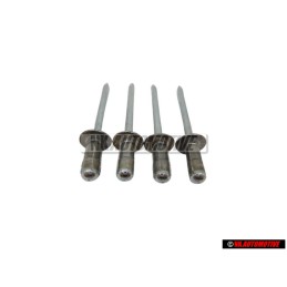4x VW Originale Ribattino Cieco - N 90437401