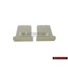2x VW Originale Scatola Contatti Piatti - 311906231B