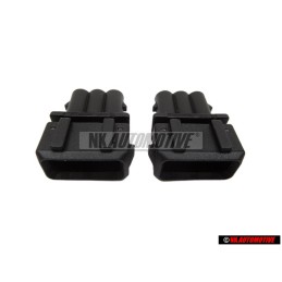 2x VW Originale Scatola Spine Piatte - 357972763