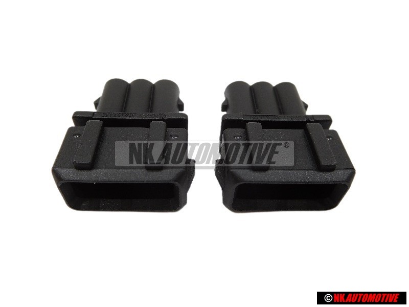 2x VW Originale Scatola Spine Piatte - 357972763