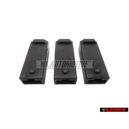 3x VW Originale Scatola Contatti Piatti - 161971990A