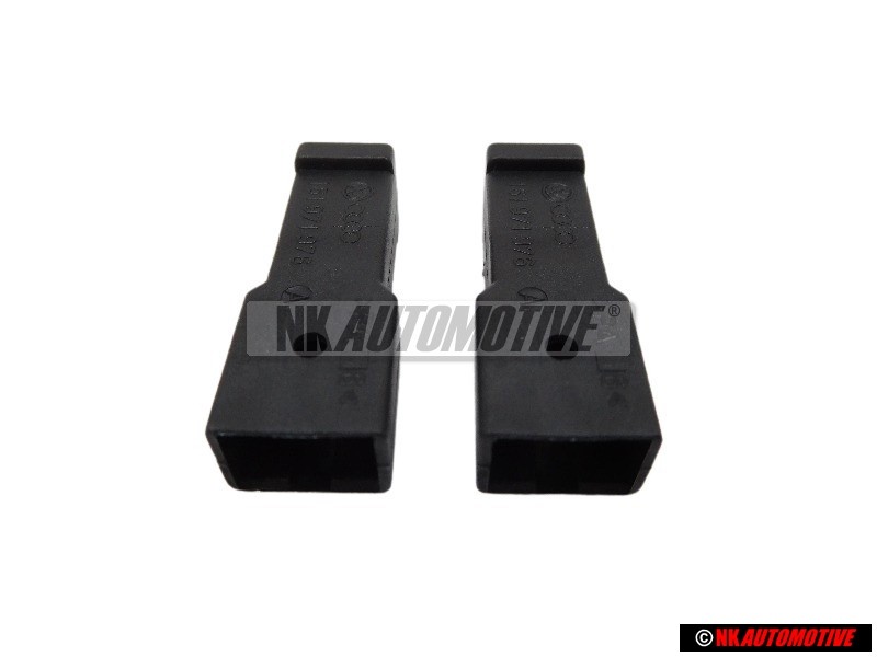2x VW Originale Scatola Spine Piatte - 161971976A