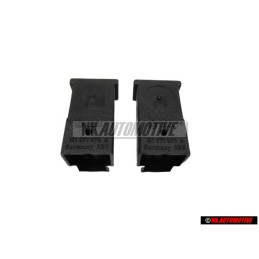 2x VW Originale Scatola Spine Piatte - 161971975