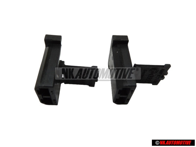 2x VW Originale Scatola Contatti Piatti - 443906231