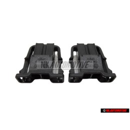 2x VW Originale Portacontatti Piatto Con Bloccaggio Contatti - 1J0972923